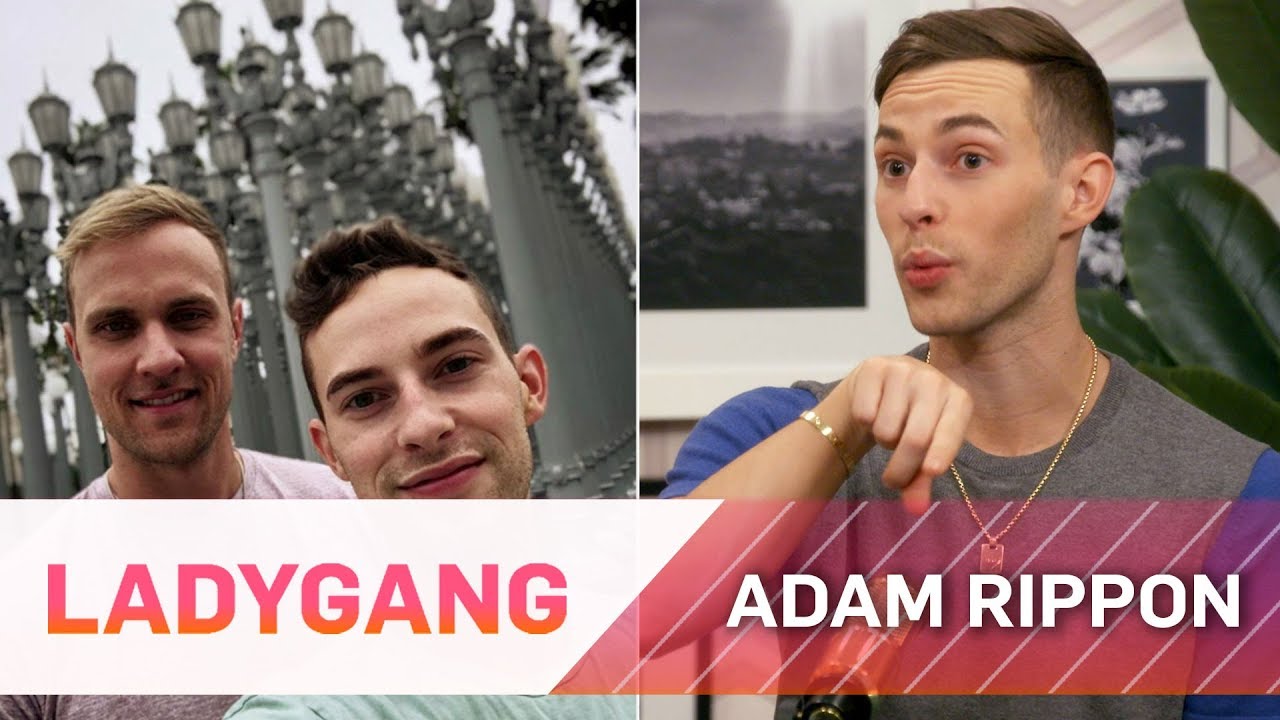 Adam Rippon on Swiping Right on Tinder for His Current Boyfriend | LadyGang | E! 4