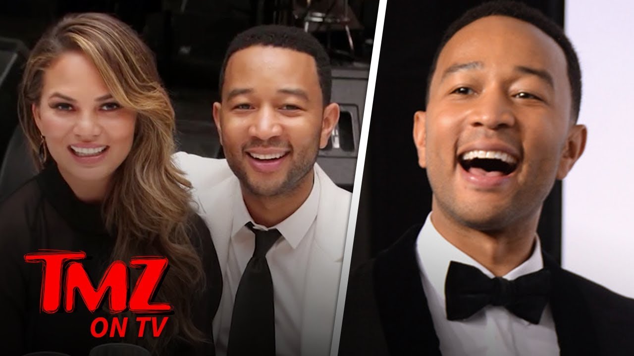 John Legend Disappoints Paps ...Where's Chrissy Teigen?! | TMZ TV