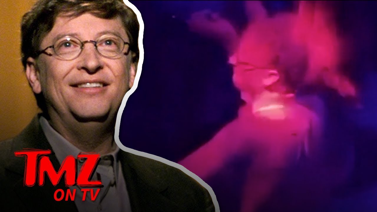 Bill Gates Tears Up The Dance Floor with Hot Chicks!!! | TMZ TV