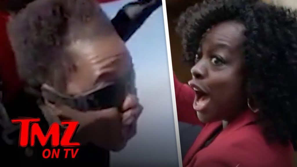 Viola Davis LOVED Skydiving | TMZ TV 1