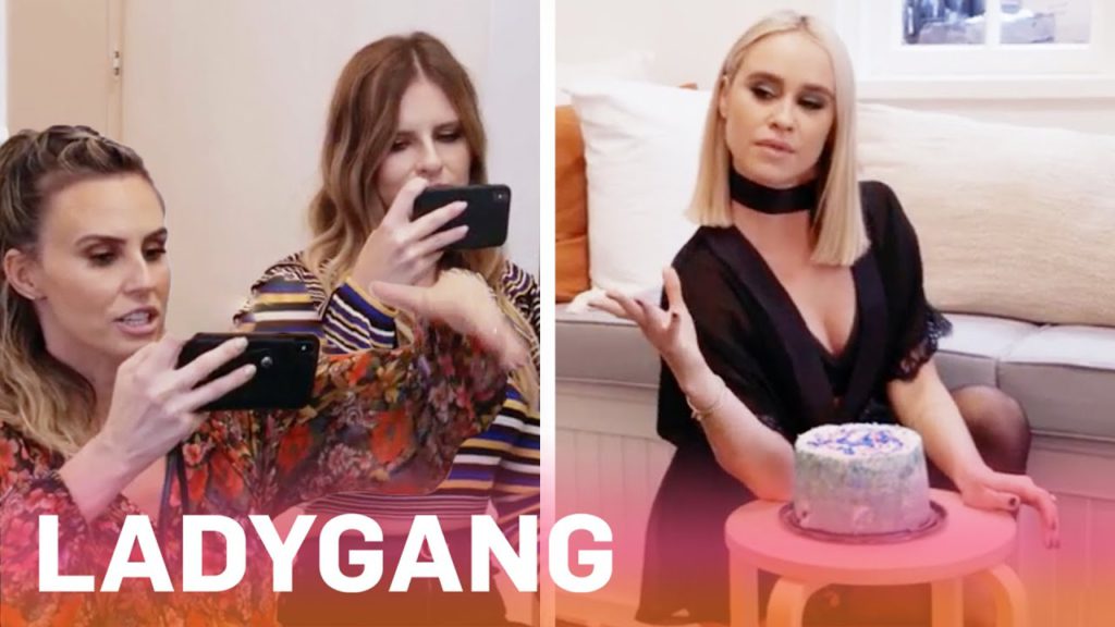 "LadyGang" Films Cake Sitting Fetish Video?! | LadyGang | E! 1