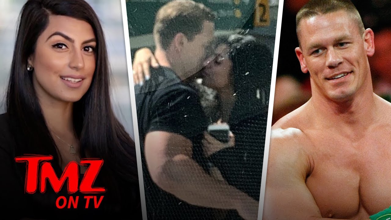 John Cena Kisses New Girlfriend, Making Things Official | TMZ TV 4