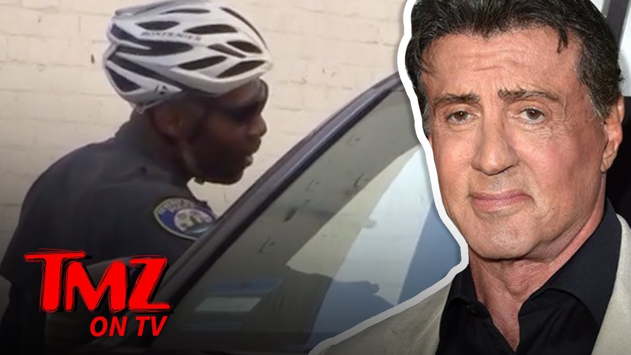 Sylvester Stallone Gets Parking Ticket, But Offers Sage Advice Afterward | TMZ TV