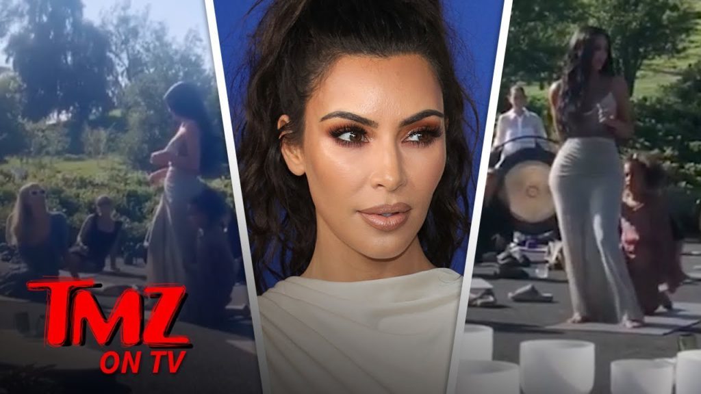 Kim Kardashian's CBD Themed Baby Shower Is Truly A Sight To Behold | TMZ TV 1