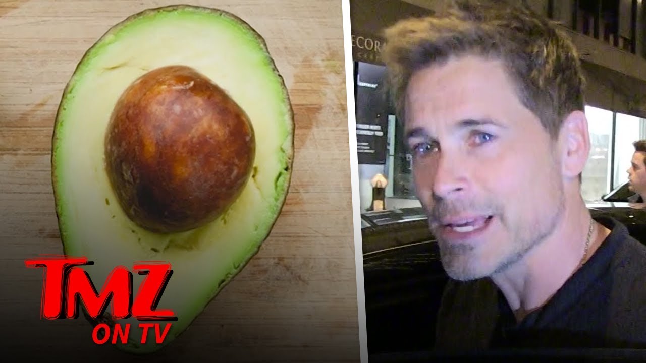 Rob Lowe Says Save Our Avocados! | TMZ TV 1