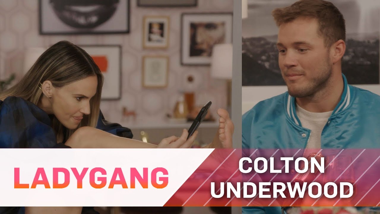 Colton Underwood Learns a Lot About Keltie's Toes | LadyGang | E! 4