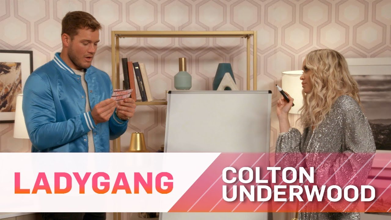 Colton Underwood Plays “Picture This” with Becca, Jac & Keltie | LadyGang | E!