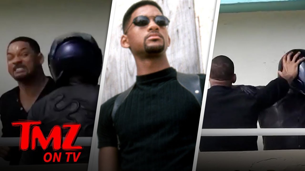 Will Smith Films Fight Scene for 'Bad Boys' 3, Hold the Stunt Double | TMZ TV 2