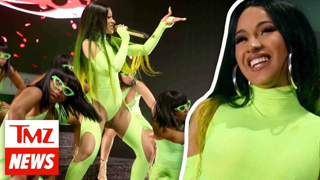 Cardi B's Booty Poppin' Performance Steals New Fashion Line Show | TMZ NEWSROOM TODAY 3