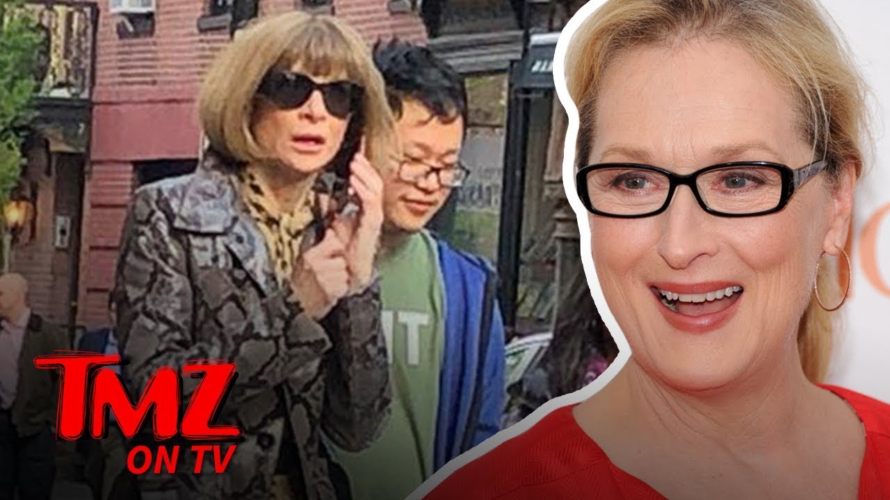 Meryl Streep & Anna Wintour Have The Ultimate Power Lunch | TMZ TV 5