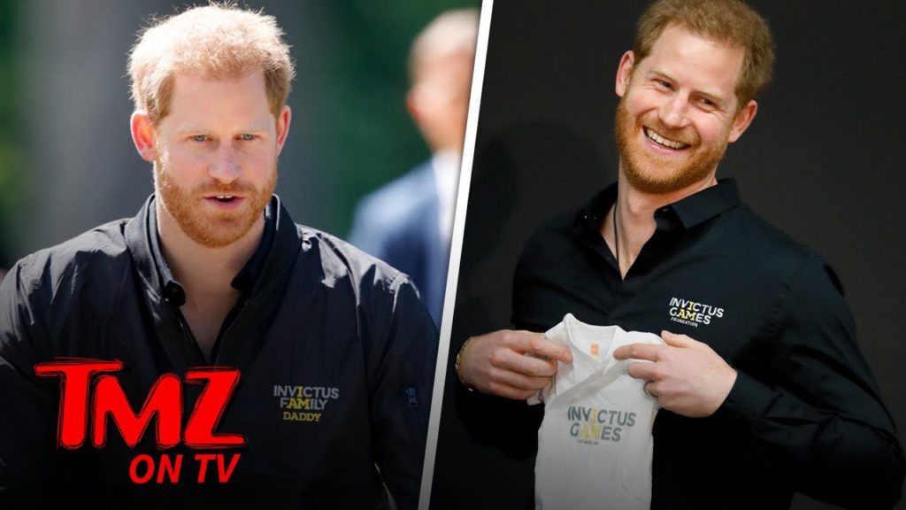 Prince Harry Back to Work as Model Dad for Invictus Games | TMZ TV 1