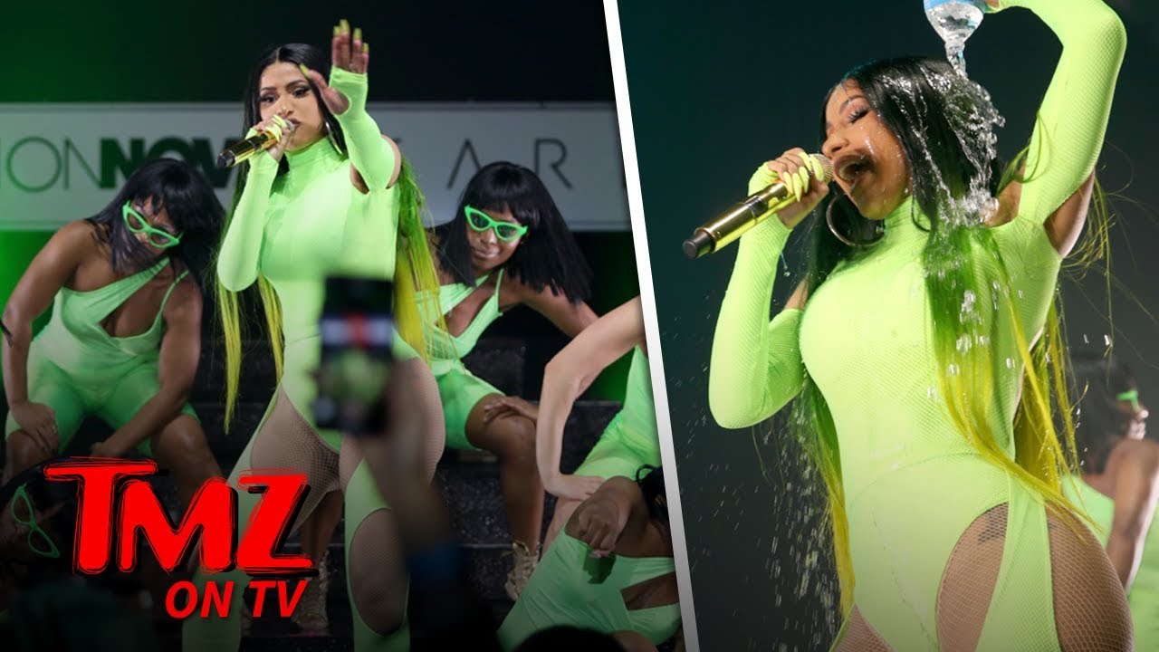 Cardi B & Her Booty Celebrate The Launch Of Her New Fashion Line | TMZ TV 4