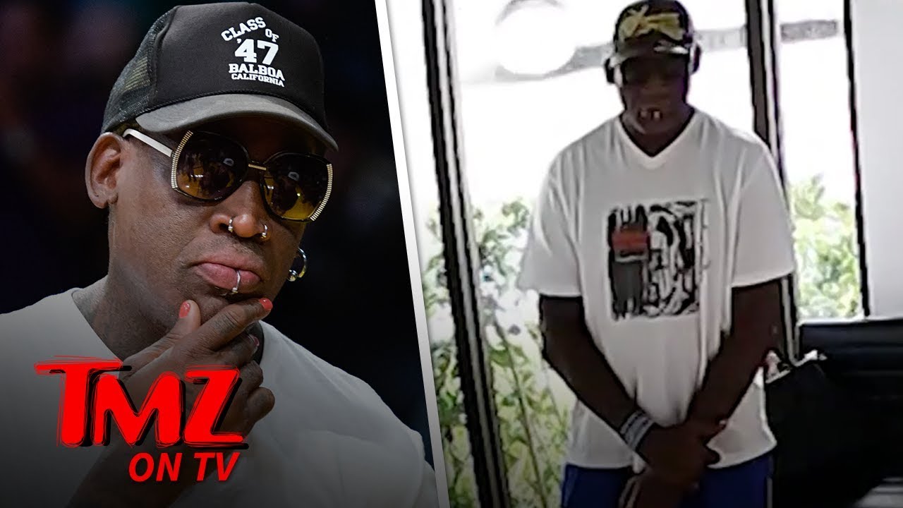 Dennis Rodman Clothing Heist Caught On Video! | TMZ TV 3