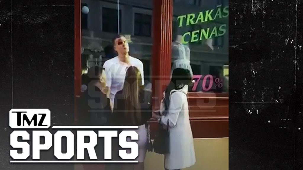 Kristaps Porzingis Left with Bloody Face After Fight in Latvia | TMZ Sports 1