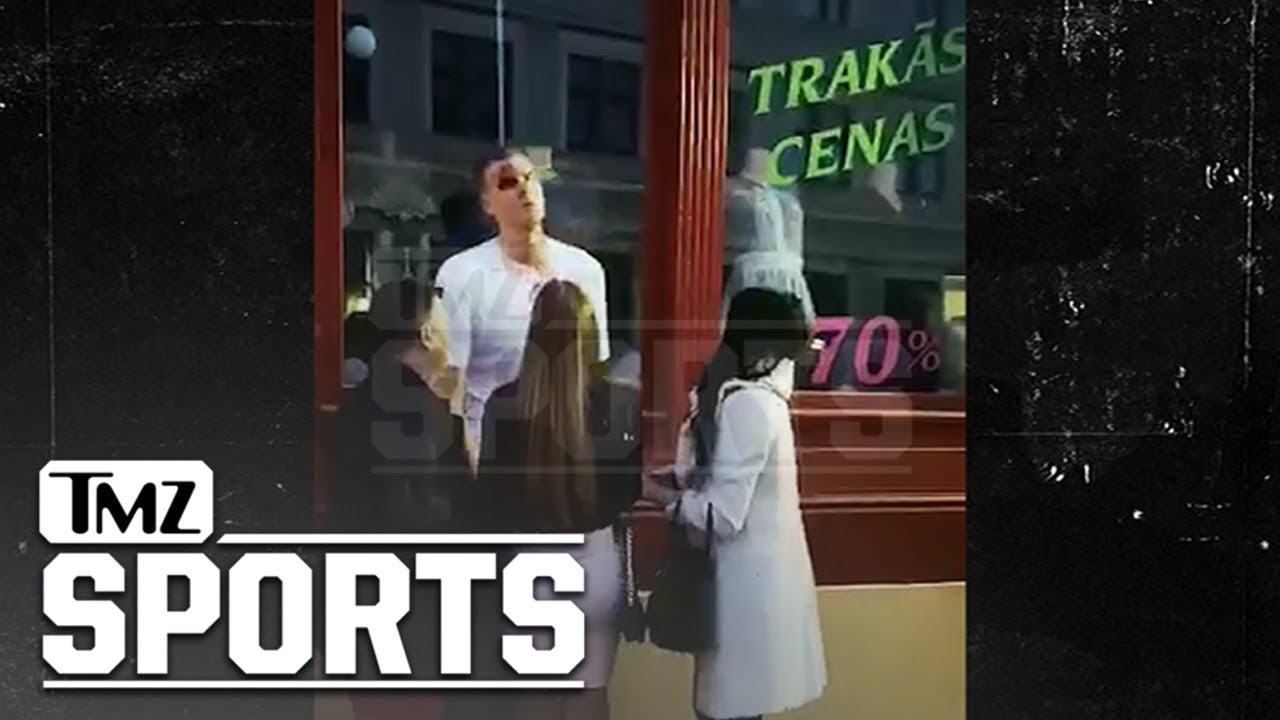 Kristaps Porzingis Left with Bloody Face After Fight in Latvia | TMZ Sports 1