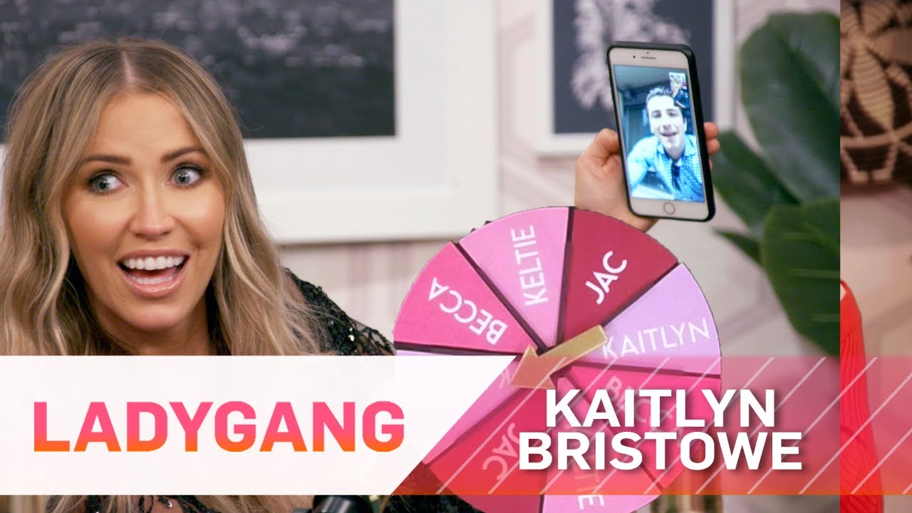 Kaitlyn Bristowe Spins the "Wheel of Cheap Wine" | LadyGang | E! 4