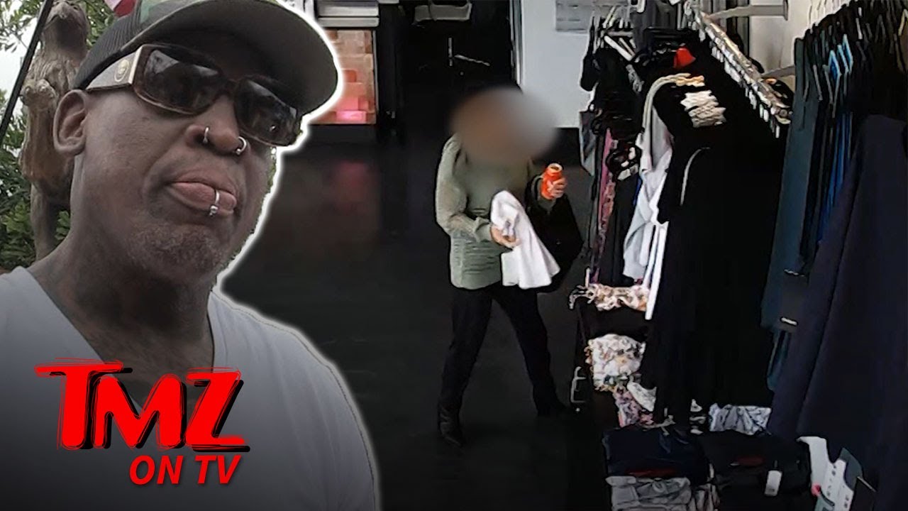 Dennis Rodman Denies Stealing Clothes! | TMZ TV
