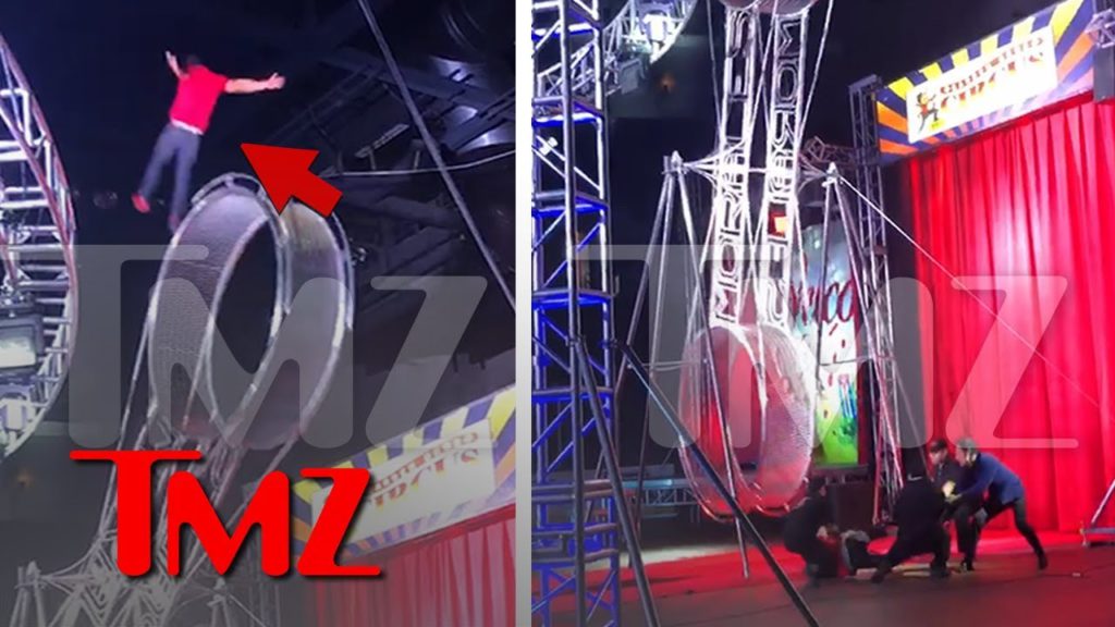 Garden Bros Circus Performer Falls During Wheel Stunt | TMZ 1