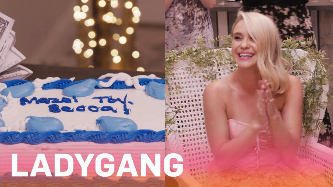 Becca Tobin Finally Gets Her "Becmitzvah" | LadyGang | E! 1