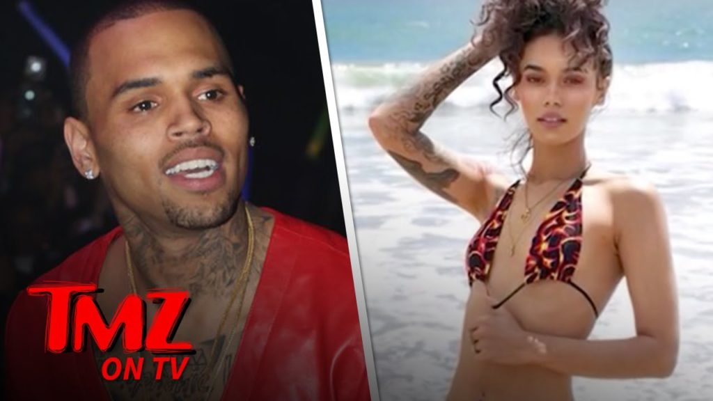 Chris Brown's Reported New Fling Indyamarie Is Hot, Hot, Hot! | TMZ TV 1