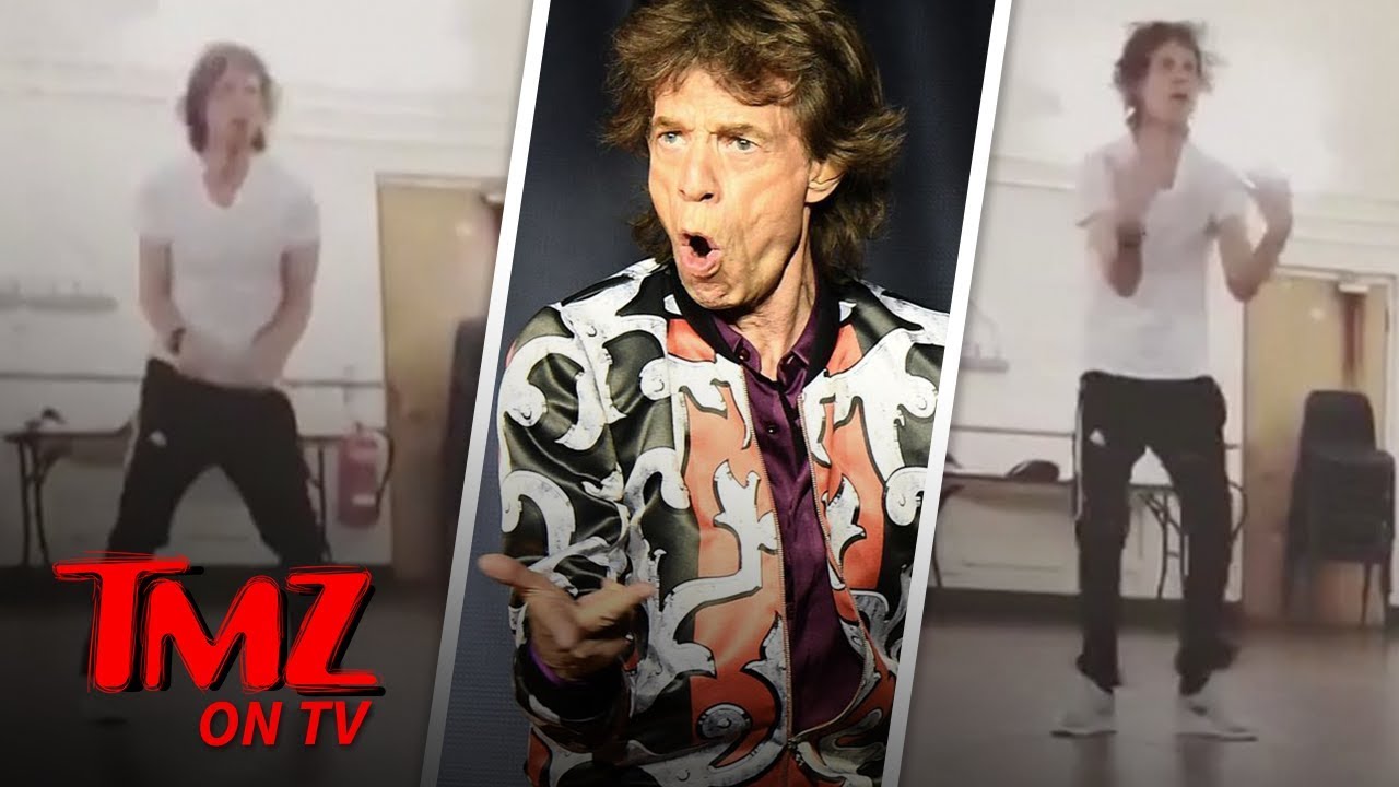 Mick Jagger is Dancing His Ass Off One Month After Heart Surgery | TMZ TV