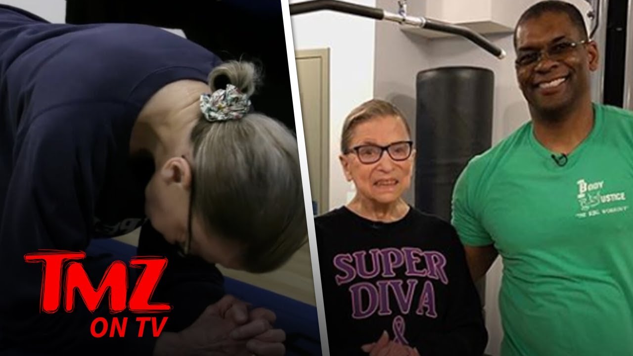 RBG's Personal Trainer Says She Could Beat Betty White In A Fight! | TMZ TV 1