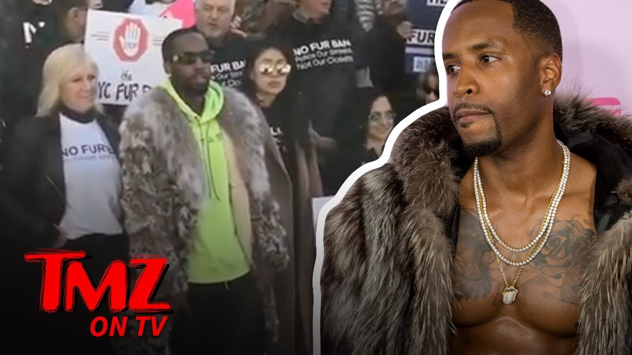 'Love and Hip Hop' Star Safaree Leads Protest of NYC Fur Sales Ban | TMZ TV 3