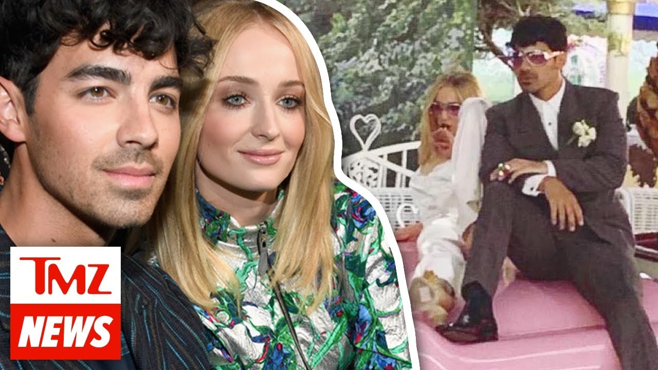 Joe Jonas and Sophie Turner Get Married at Las Vegas Chapel | TMZ NEWSROOM TODAY 2