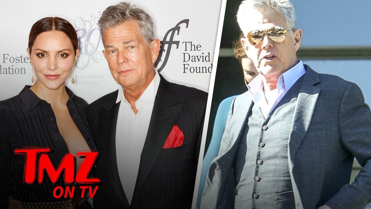 David Foster Mum On Wedding Details | TMZ TV 1 David Foster Mum On Wedding Details | TMZ TV 1