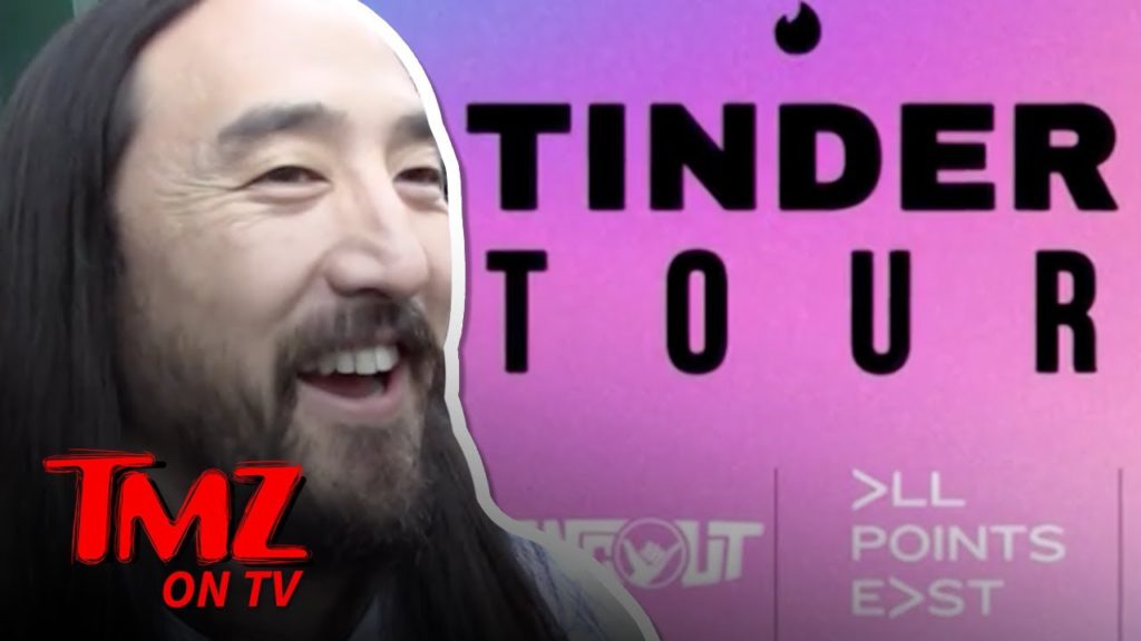 Steve Aoki Says Tinder's New "Festival Mode" Is Wack | TMZ 1