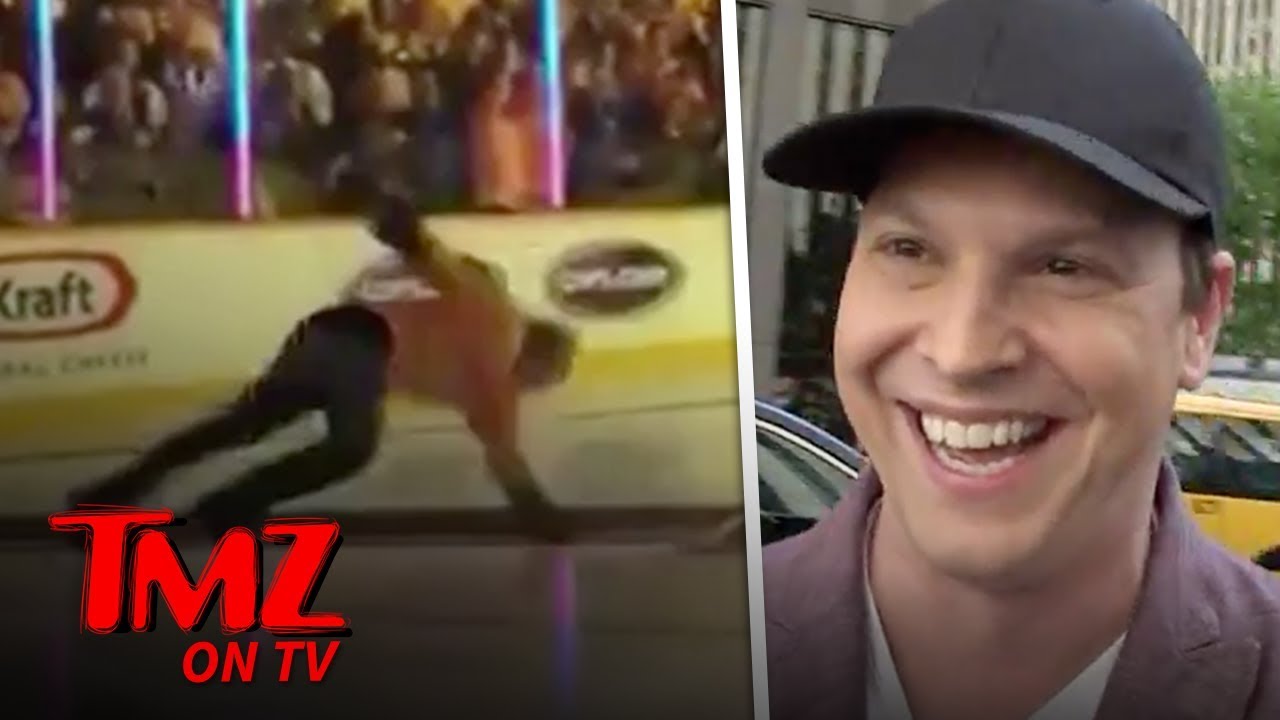 Gavin DeGraw Talks About His Nasty Fall On The Ice | TMZ TV 4