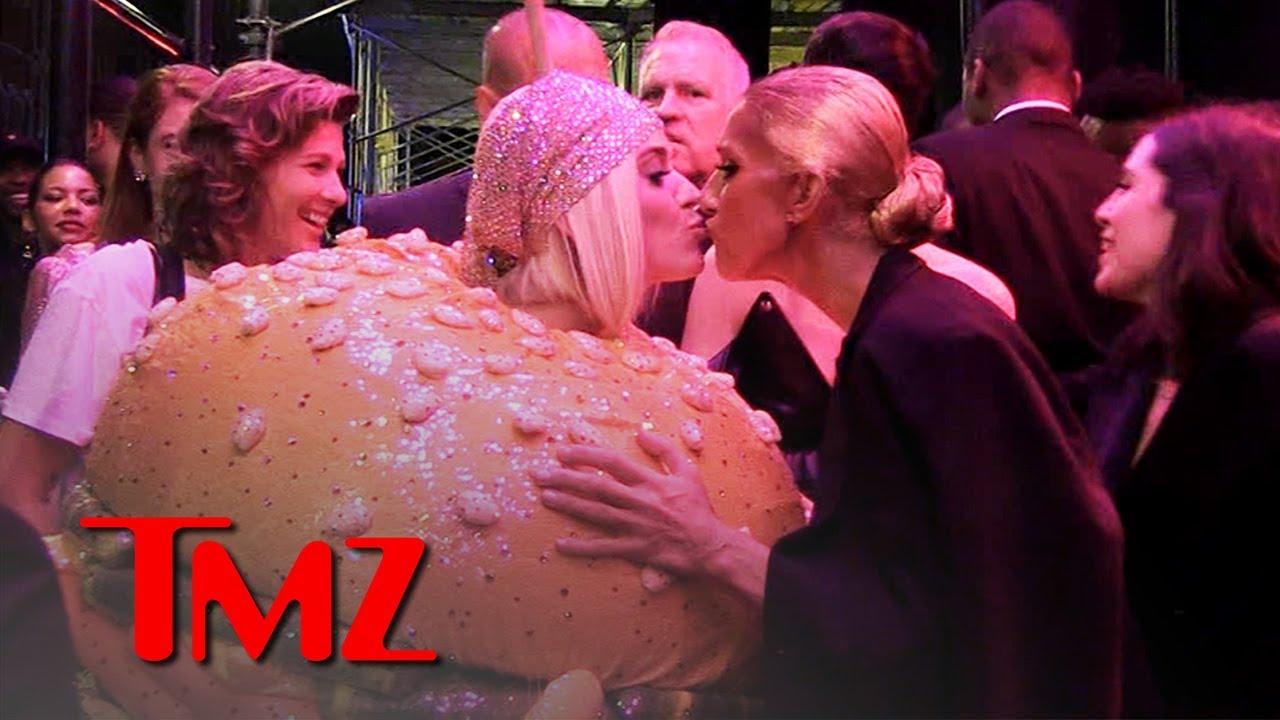 Katy Perry in a Burger Costume Kinda Turned On Celine Dion at Met Gala | TMZ 5