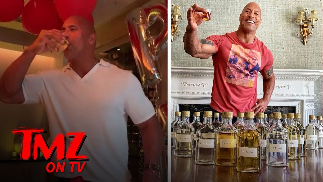 Dwayne Johnson Rings In His 47th Birthday With A Lot Of Meat! | TMZ TV 2