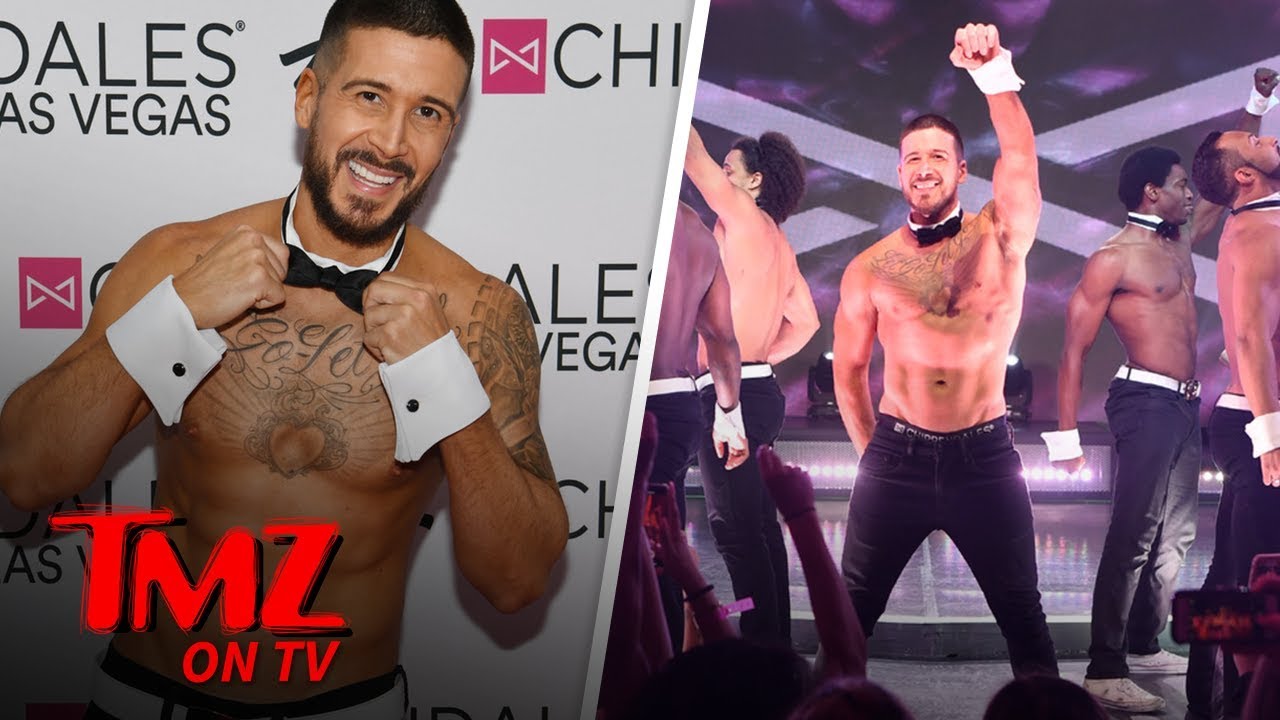 Vinny From Jersey Show Is Returning to Chippendales | TMZ TV 4