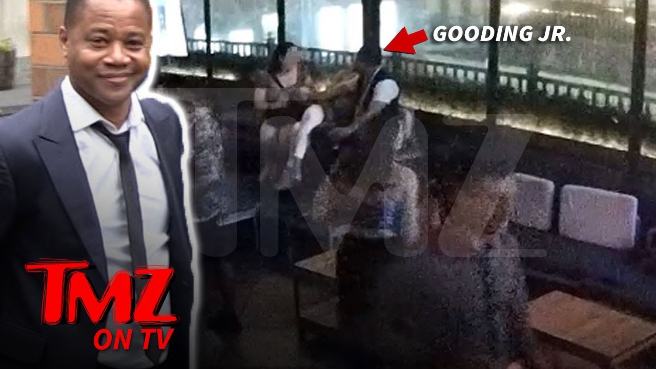 Cuba Gooding Jr Puts Hand on Accuser In Surveillance Video | TMZ TV 3