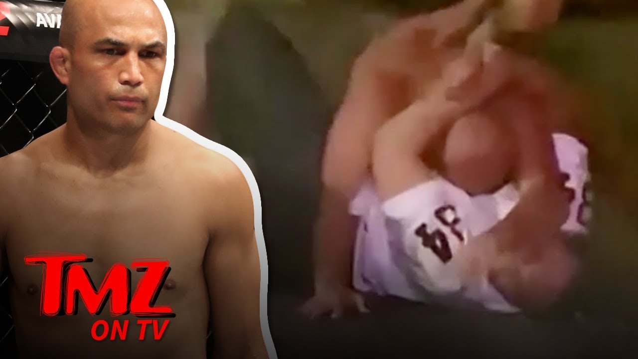 UFC Fighter BJ Penn Get's Into Fight With Strip Club Security | TMZ TV 2