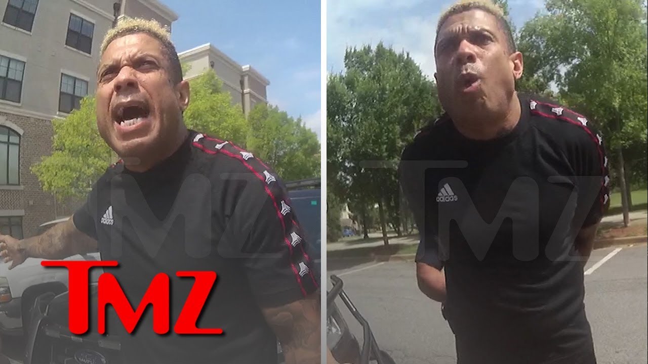 Ex-'L&HH' Star Benzino's Arrest Video Shows Full Meltdown 1