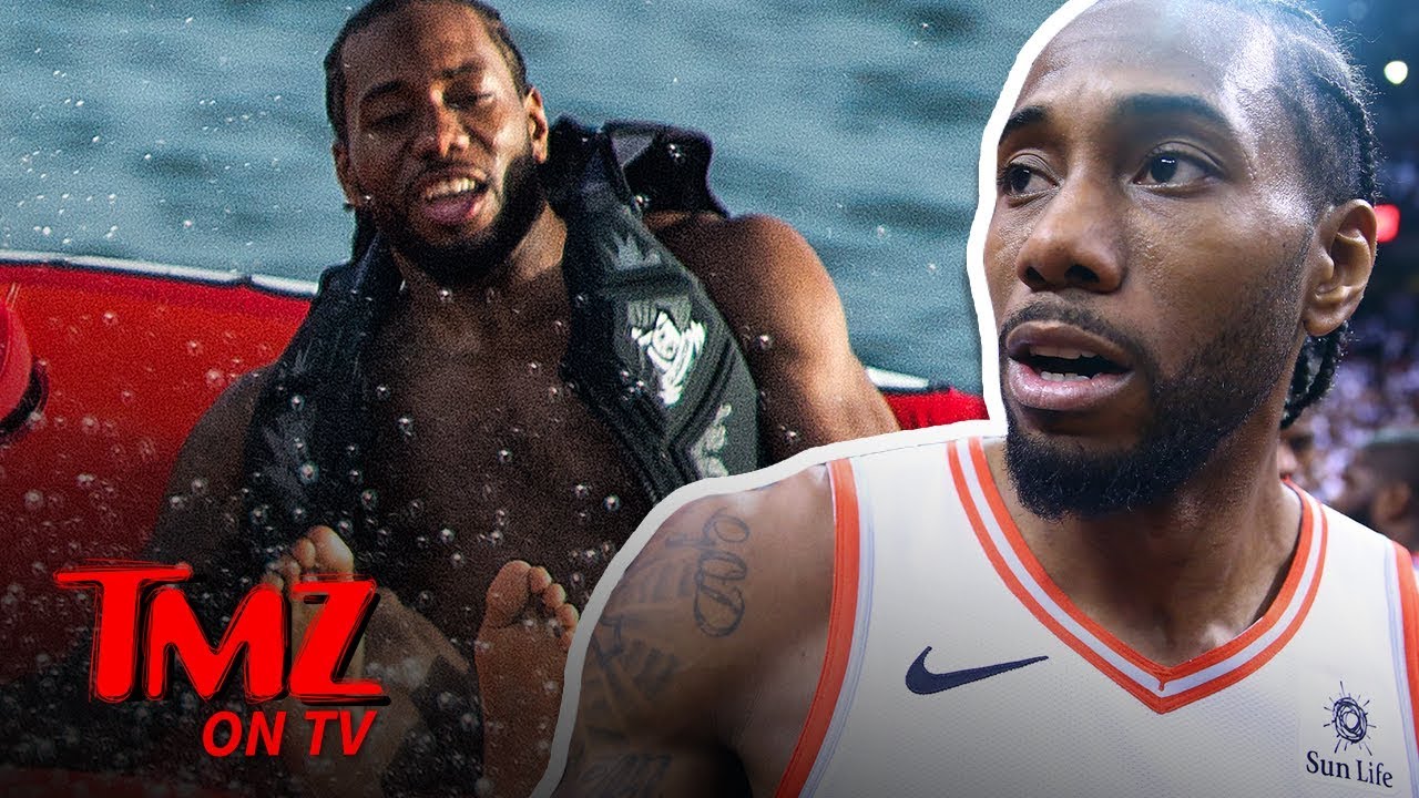 Kawhi Leonard Having a Fun Time In Barbados | TMZ TV 4