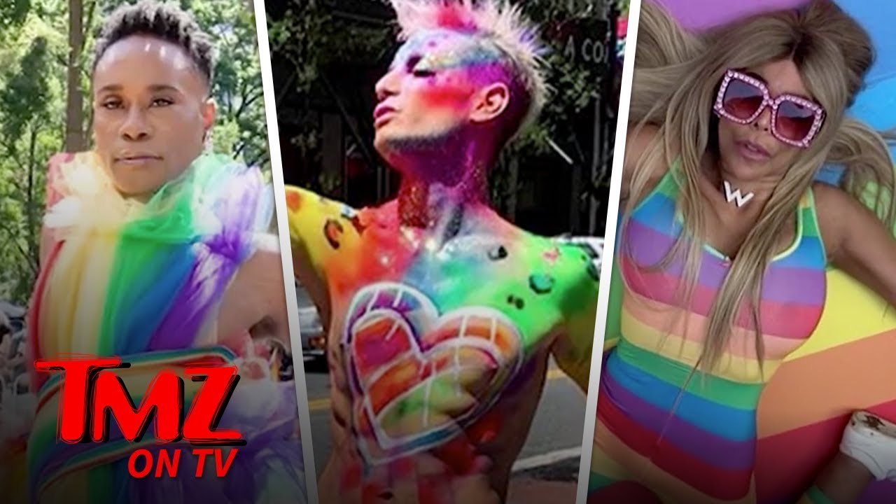 All The Celebs Who Showed Up To NYC Pride! | TMZ TV 5