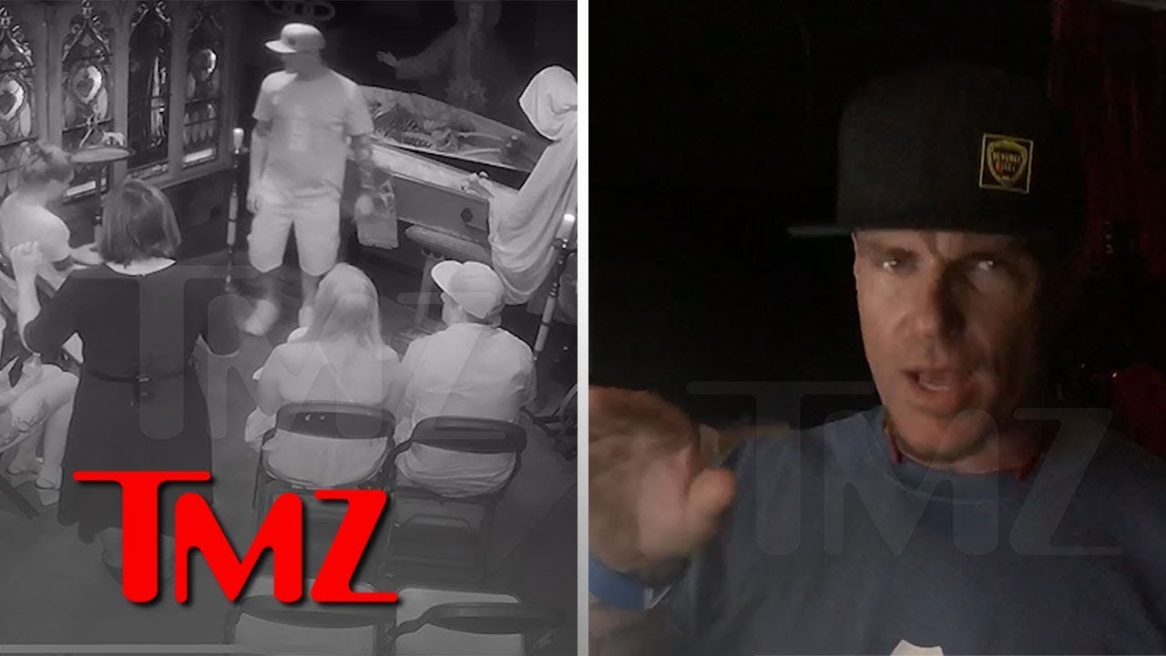 Vanilla Ice Gets Freaked Out At Zak Bagans' Haunted Museum | TMZ 3