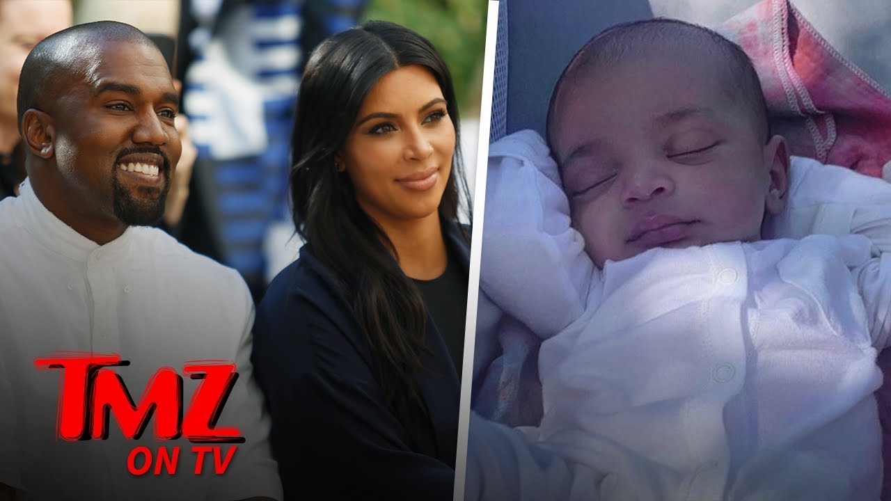 Kim Kardashian Posts First Pic Of 'Psalm' | TMZ TV 3